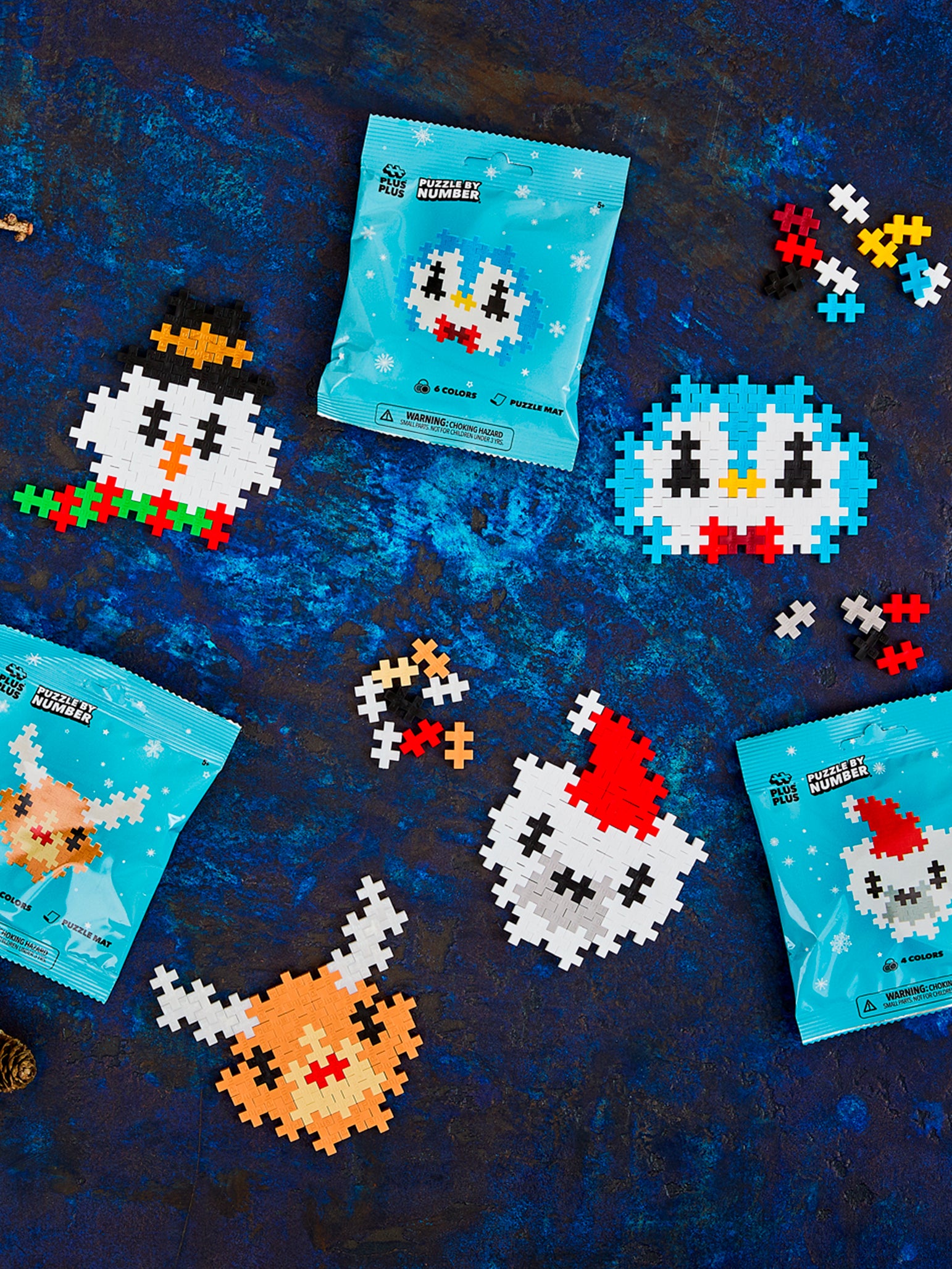 Puzzle by Number Julefigurer – Bonuspakke